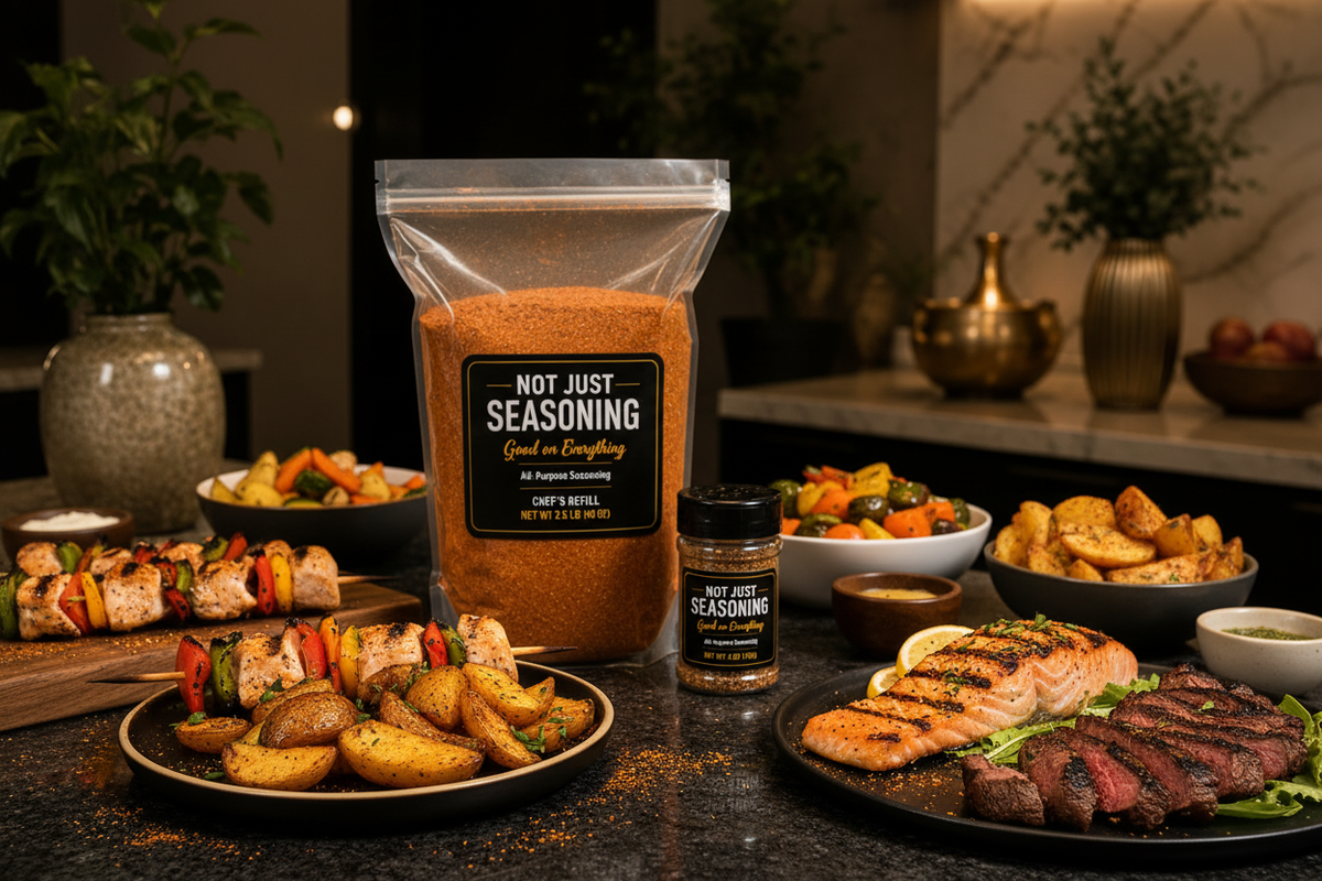 Not Just Seasoning Lifestyle Shot